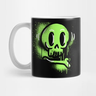 graffiti skull Mug